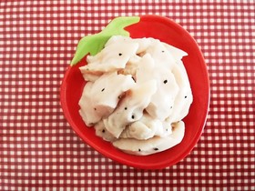 簡単おかず☆ドレッシングでサラダチキン