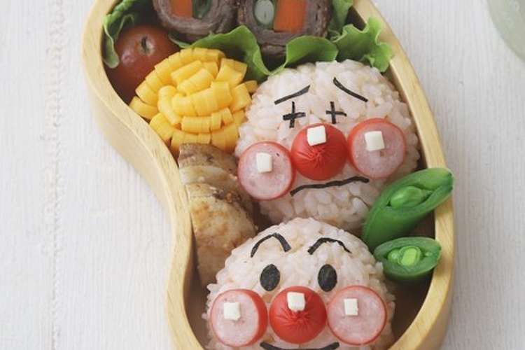 簡単かわいい アンパンマンのキャラ弁 レシピ 作り方 By Momo クックパッド 簡単おいしいみんなのレシピが366万品