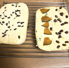 残り物でおから蒸しパン