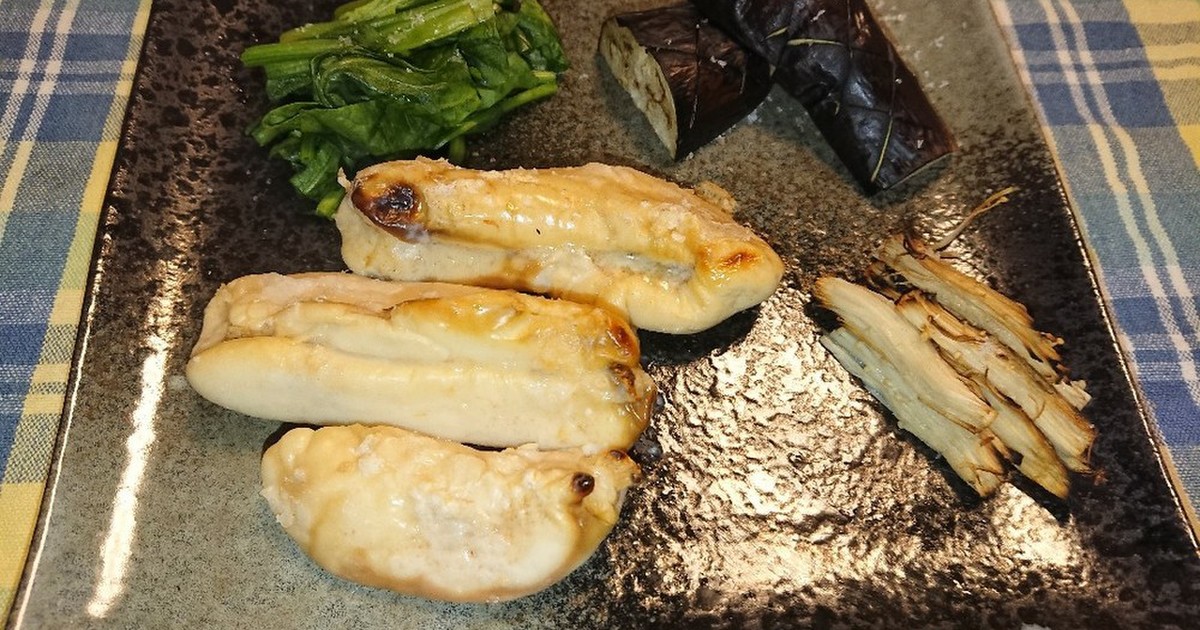 鯛白子の塩焼き おうちで割烹 レシピ 作り方 By Tsuyoshi61 クックパッド