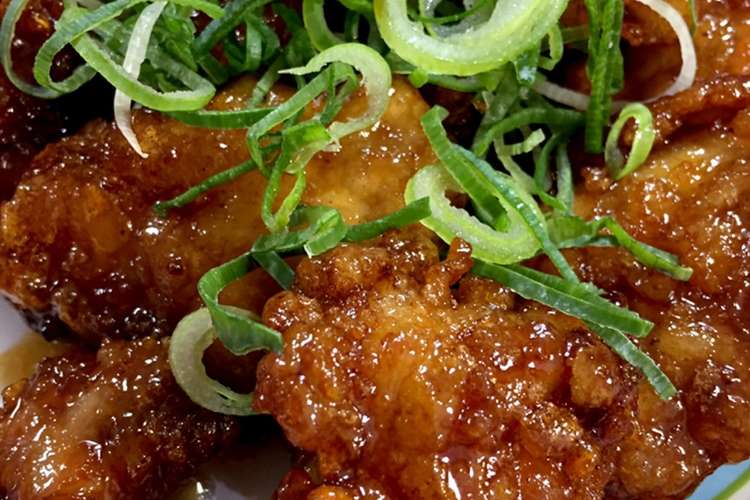 まるでデパ地下のデリ 鶏唐の黒酢はちみつ レシピ 作り方 By ごまたん クックパッド 簡単おいしいみんなのレシピが355万品