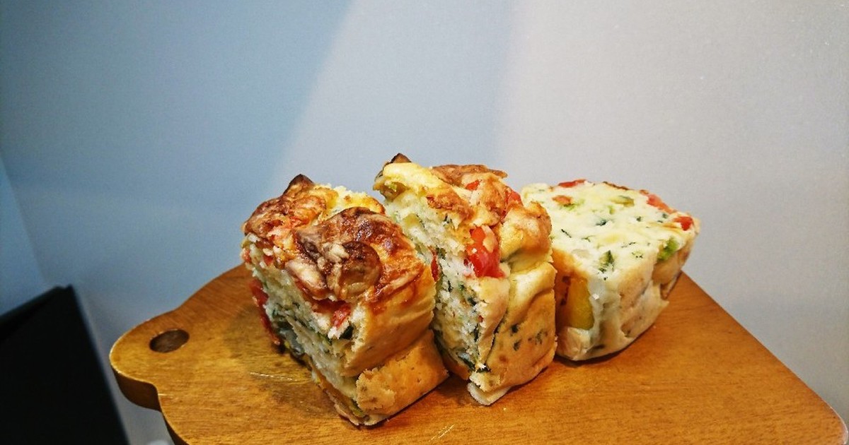 Hmで 簡単おかずパウンドケーキ レシピ 作り方 By Matsu39 クックパッド 簡単おいしいみんなのレシピが352万品
