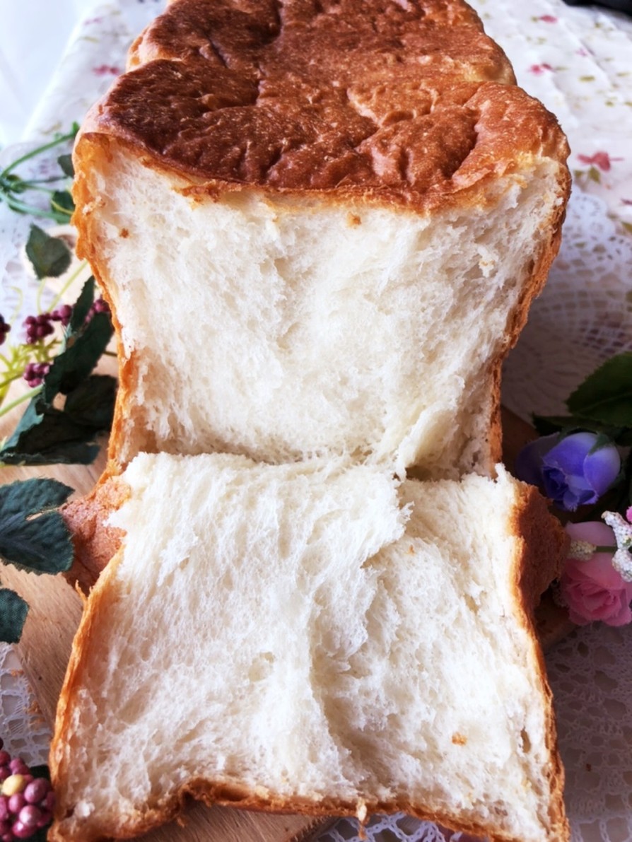 ふわふわ〜♡とろける極上生食パンの画像