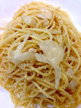 たらこと青じそドレッシングのスパゲティ
