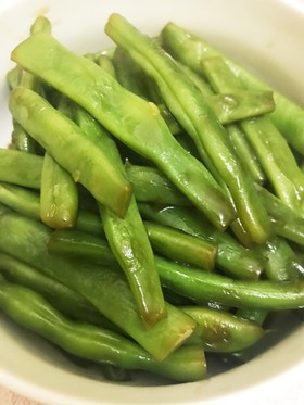インゲン豆の炒め煮 簡単美味しい