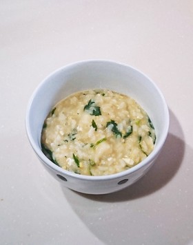 お餅消費に!簡単お餅とたまごの雑炊♥️