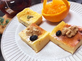 罪悪感少なめ簡単もちもちヨーグルトケーキ