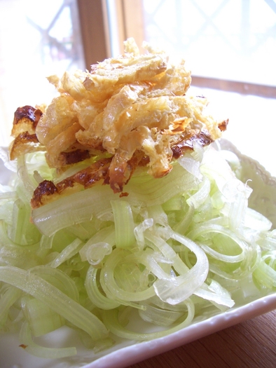 しゃきしゃき☆フキのサラダの写真