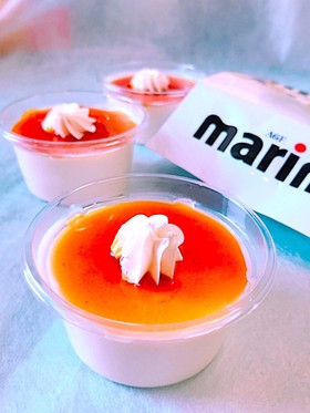マリームで!濃厚パンナコッタ
