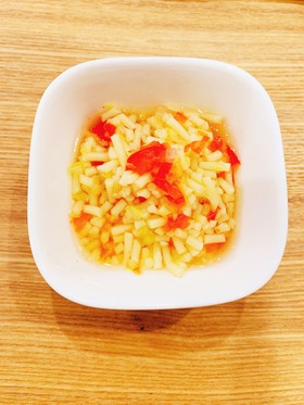 離乳食中期☆スパゲッティの野菜煮