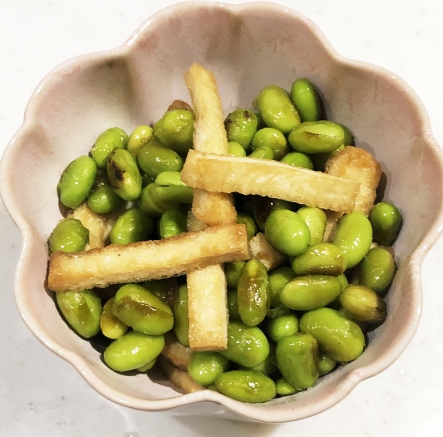 冷凍枝豆の簡単おつまみの画像