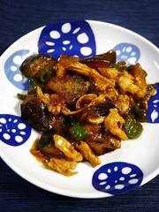 簡単!とろとろ☆茄子味噌チキンの写真