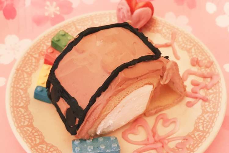 入学祝いに 簡単 ランドセルケーキ レシピ 作り方 By ぴんくまいまい クックパッド