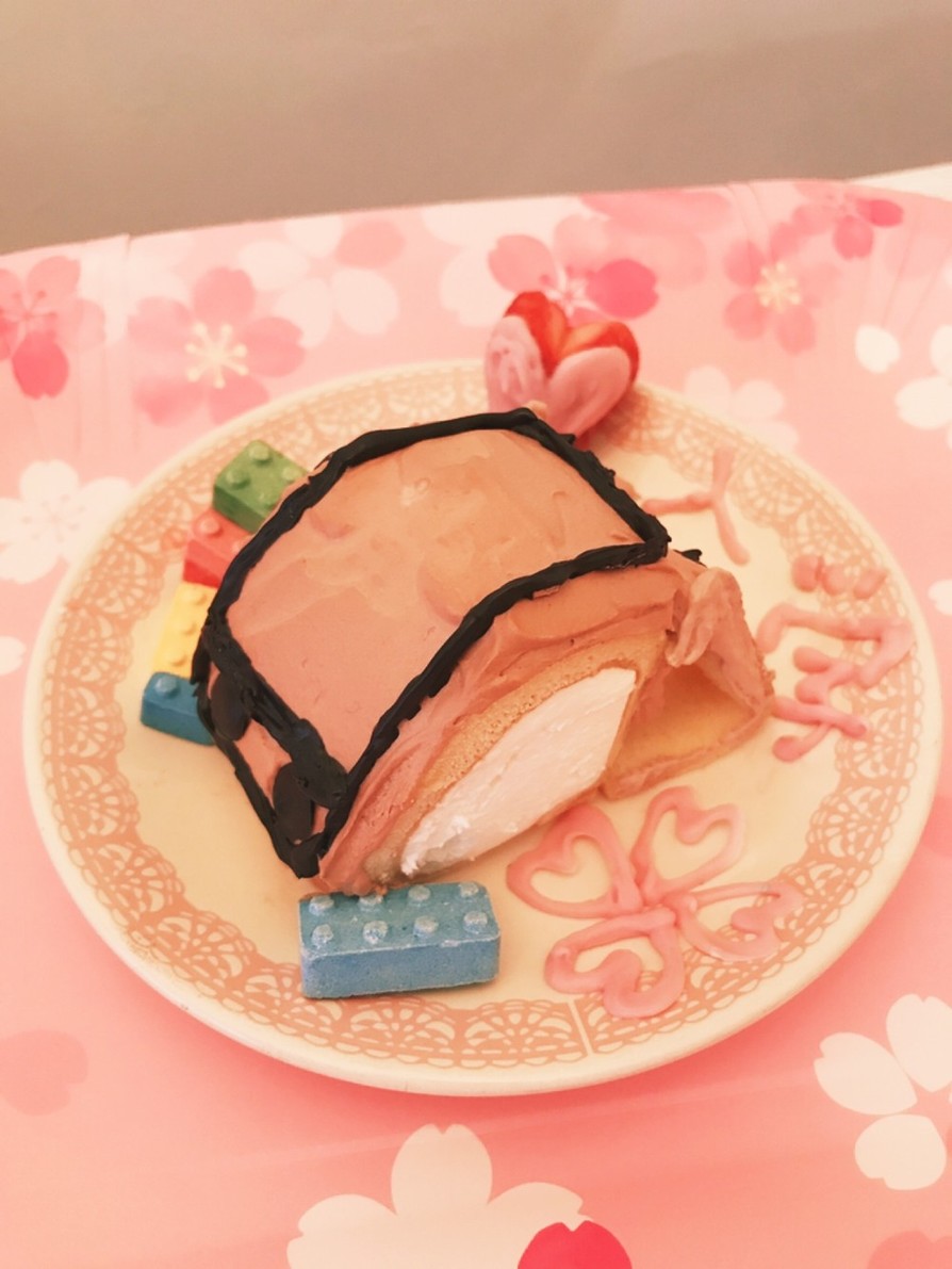 入学祝いに♡簡単♡ランドセルケーキの画像