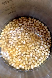 大豆の水煮(圧力鍋)