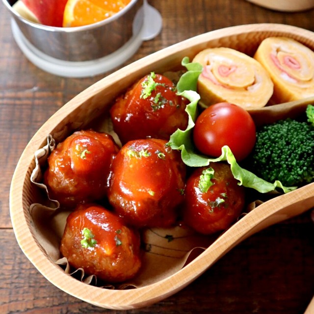 お弁当 レンジで簡単 ミートボール レシピ 作り方 By Sachi5 クックパッド 簡単おいしいみんなのレシピが352万品