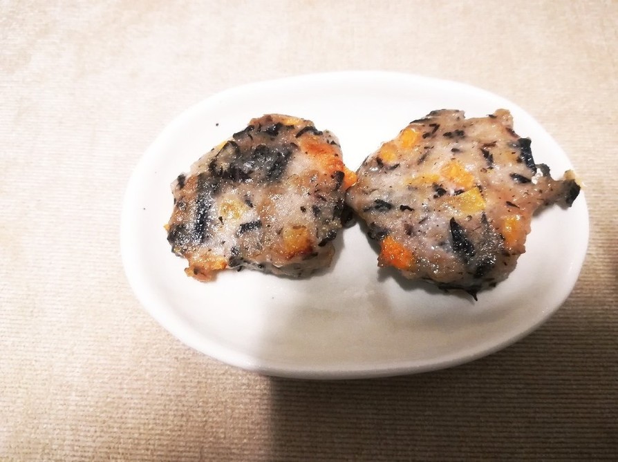 【離乳食後期】ひじき入り豆腐ハンバーグの画像