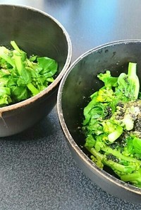 青菜の簡単レシピ