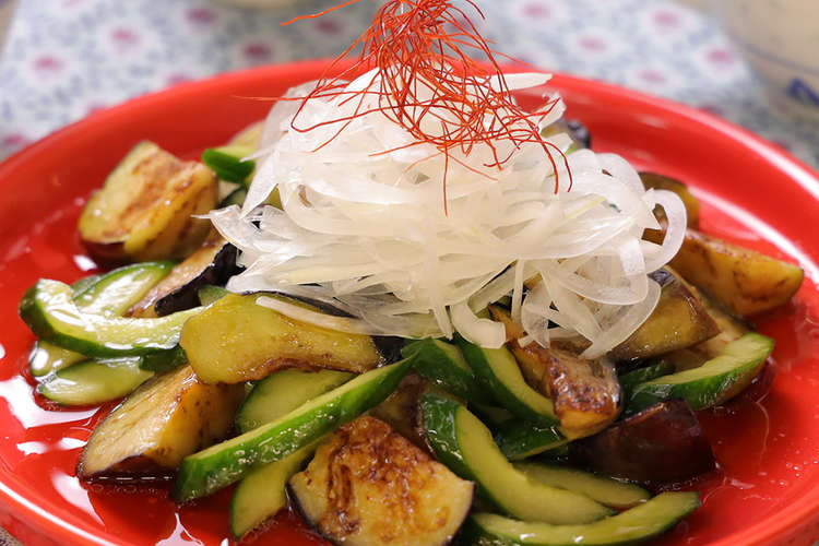 なすときゅうりの簡単 中華サラダ レシピ 作り方 By Dグルメ クックパッド 簡単おいしいみんなのレシピが364万品