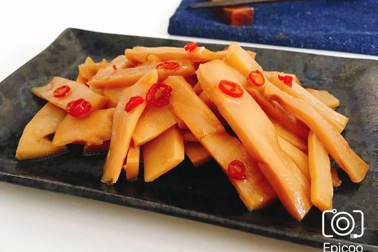 レンジで簡単 味付きおつまみメンマ レシピ 作り方 By 新米幸せママ クックパッド 簡単おいしいみんなのレシピが352万品