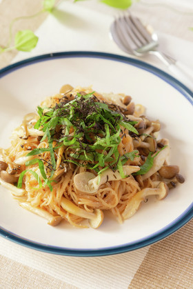 ◎管理栄養士監修◎プロテインたらこパスタ