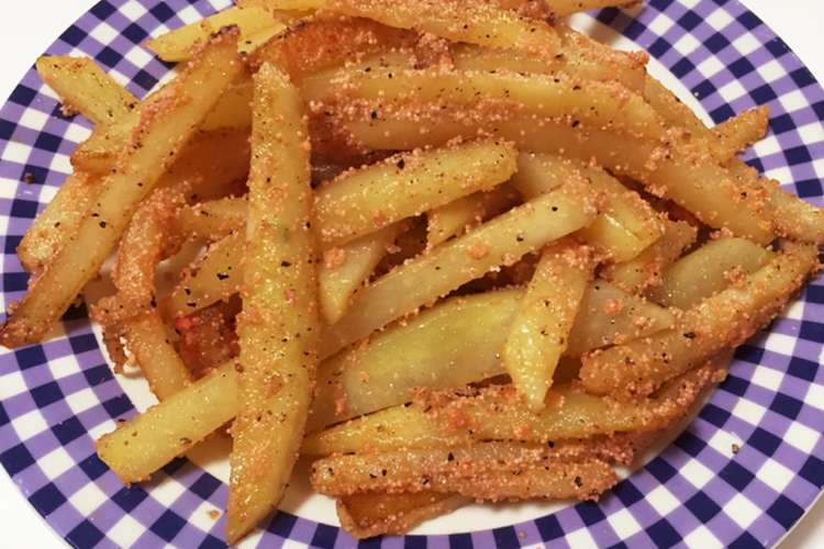 明太子バターのスパイシーポテト レシピ 作り方 By ごまたん クックパッド