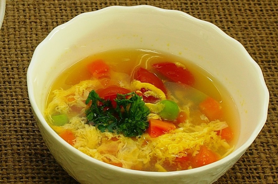 ベジ玉スープの画像