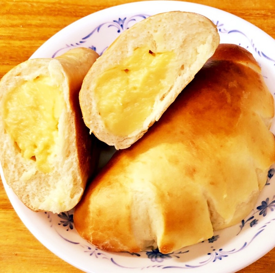 豆乳クリームパン☆乳製品不使用の画像