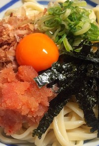 釜玉明太うどん