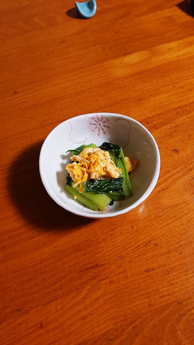 小松菜のオイスターソース炒めの写真
