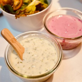 酒粕と豆腐のドレッシング