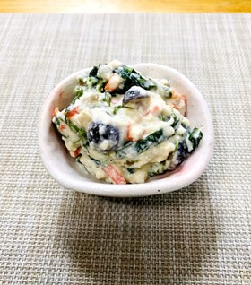 ほうれん草の白和え