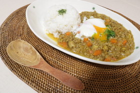 【腸活】和風キーマカレー