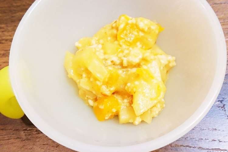 離乳食後期 かぼちゃのクリーム煮 レシピ 作り方 By Moonspring クックパッド 簡単おいしいみんなのレシピが358万品