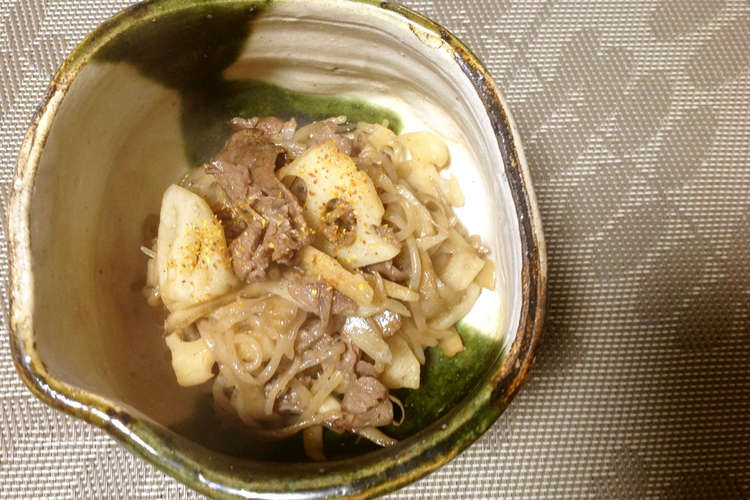 レンコンとゴボウのご馳走きんぴら レシピ 作り方 By Sauternes クックパッド