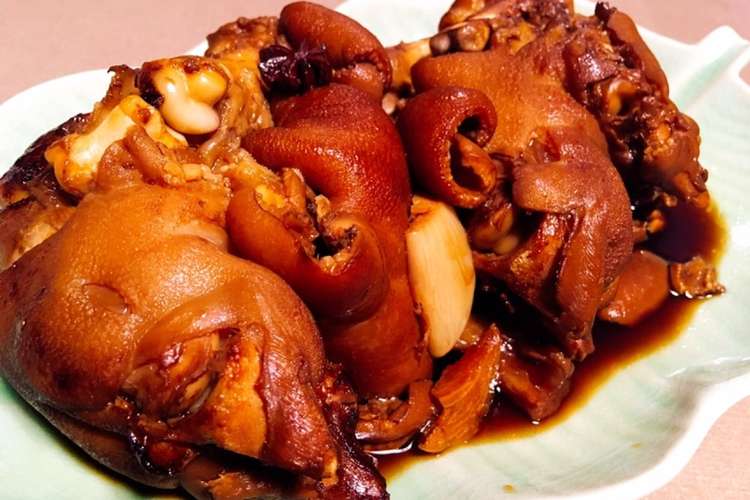 圧力鍋でラクチン豚足煮込み 台湾風 レシピ 作り方 By Kupipu Rin クックパッド 簡単おいしいみんなのレシピが364万品