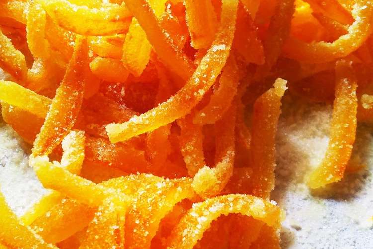 オレンジピール レシピ 作り方 By 花1127 クックパッド 簡単おいしいみんなのレシピが349万品