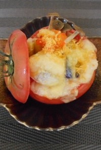 秋野菜のトマト釜グラタン