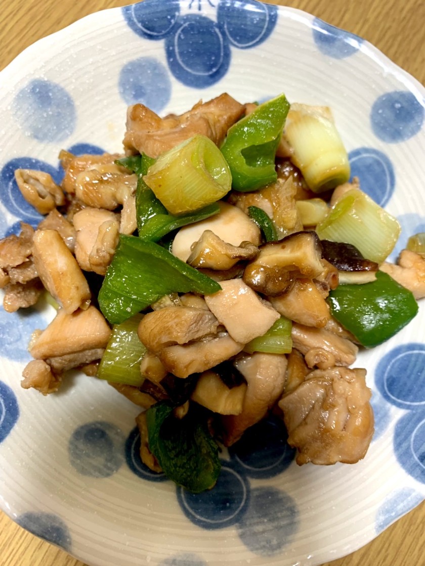 鶏肉とネギとピーマンの中華炒め by WiNWiN4 【クックパッド】 簡単おいしいみんなのレシピが340万品