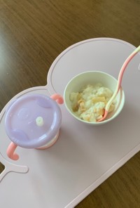 ズボラママのミルク粥 (離乳食 中期)