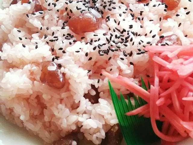 道民熱愛 甘いお赤飯 レシピ 作り方 By Dora Dora クックパッド
