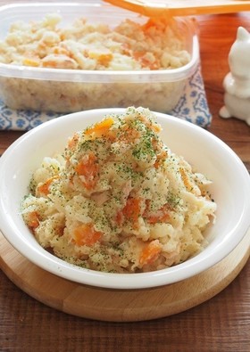 チンするだけ!レンジで作るポテトサラダ