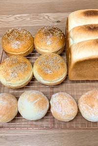 角食パン[1.5斤] バンズ 丸パン