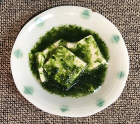 とろりん青のり豆腐