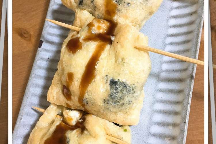 油揚げdeなんちゃってカキフライ風 レシピ 作り方 By ダイエット中ずぼらん クックパッド 簡単おいしいみんなのレシピが376万品