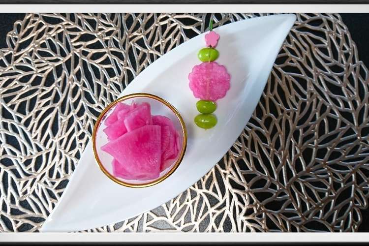 紫大根の甘酢漬け レシピ 作り方 By ななはるママ クックパッド