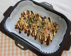 ちくわでお好み焼き風