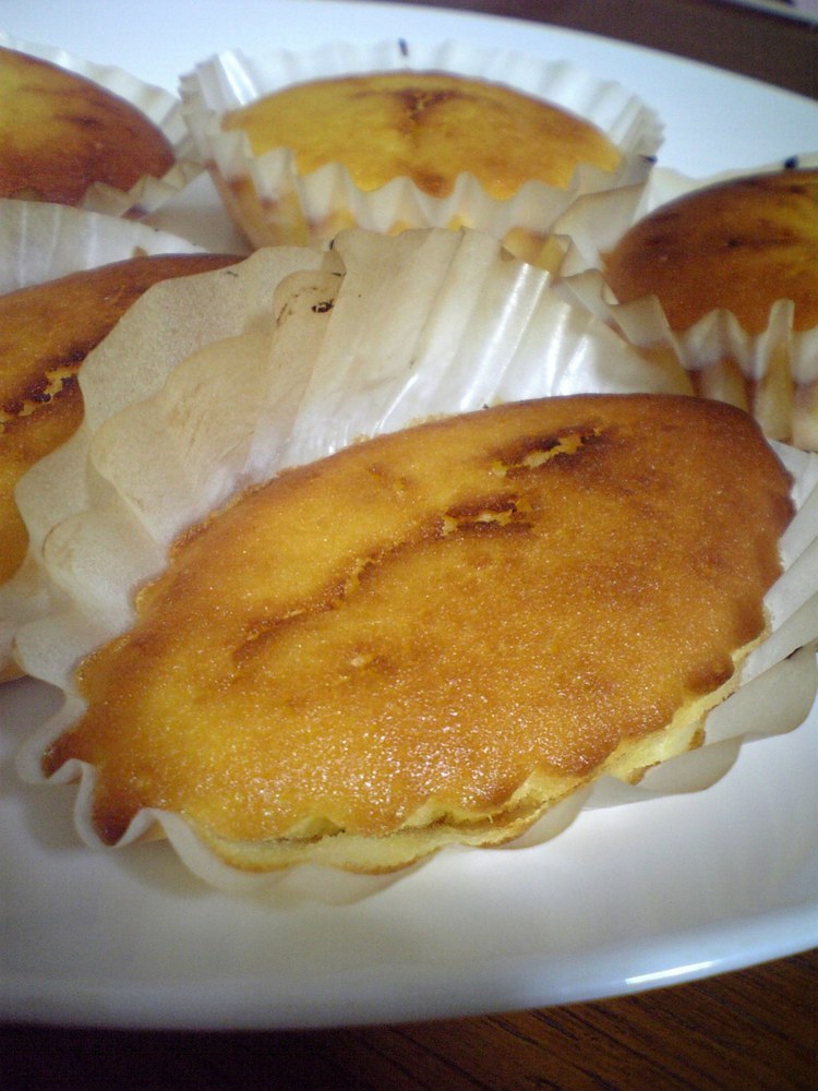 レモンマドレーヌのレシピ