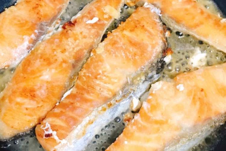 鮭のムニエル 2種類のソース作り方あり レシピ 作り方 By きっちゃわん クックパッド 簡単おいしいみんなのレシピが354万品