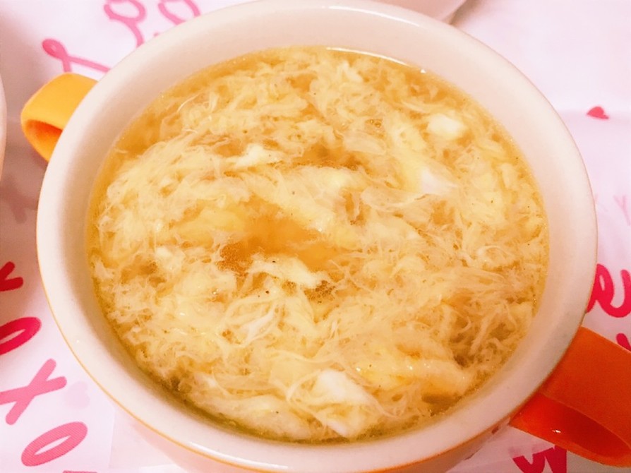 ふわふわかきたま中華スープの画像